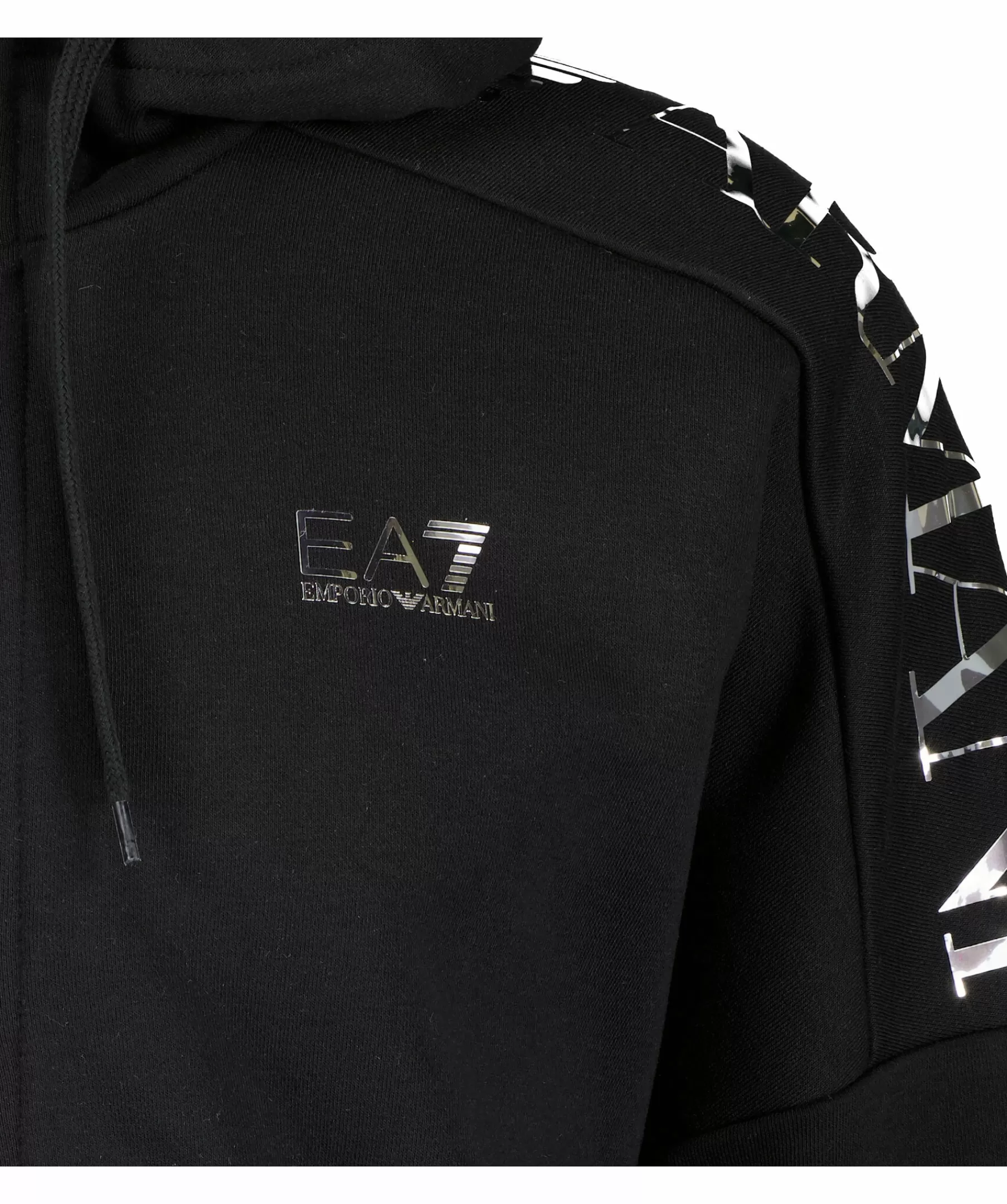Armani EA7 Tröjor & Hoodies^Full Zip Logo Hoodie