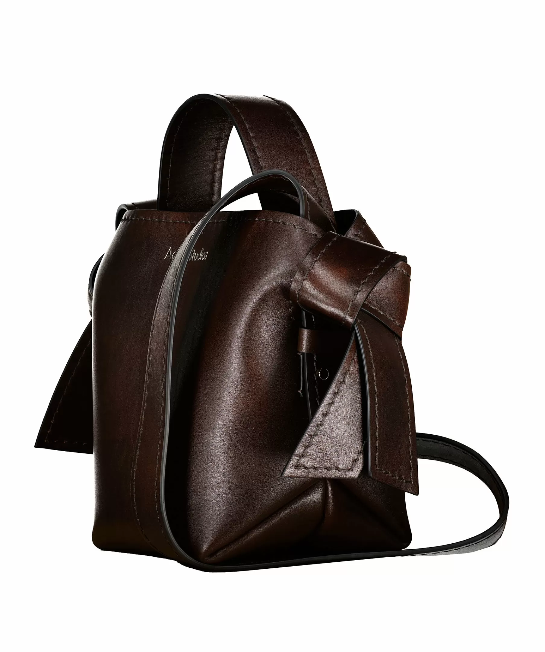 Acne Studios Tote Bags^Musubi Mini Aged Bag